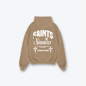 Saints x Sinners Hoodie- Camel