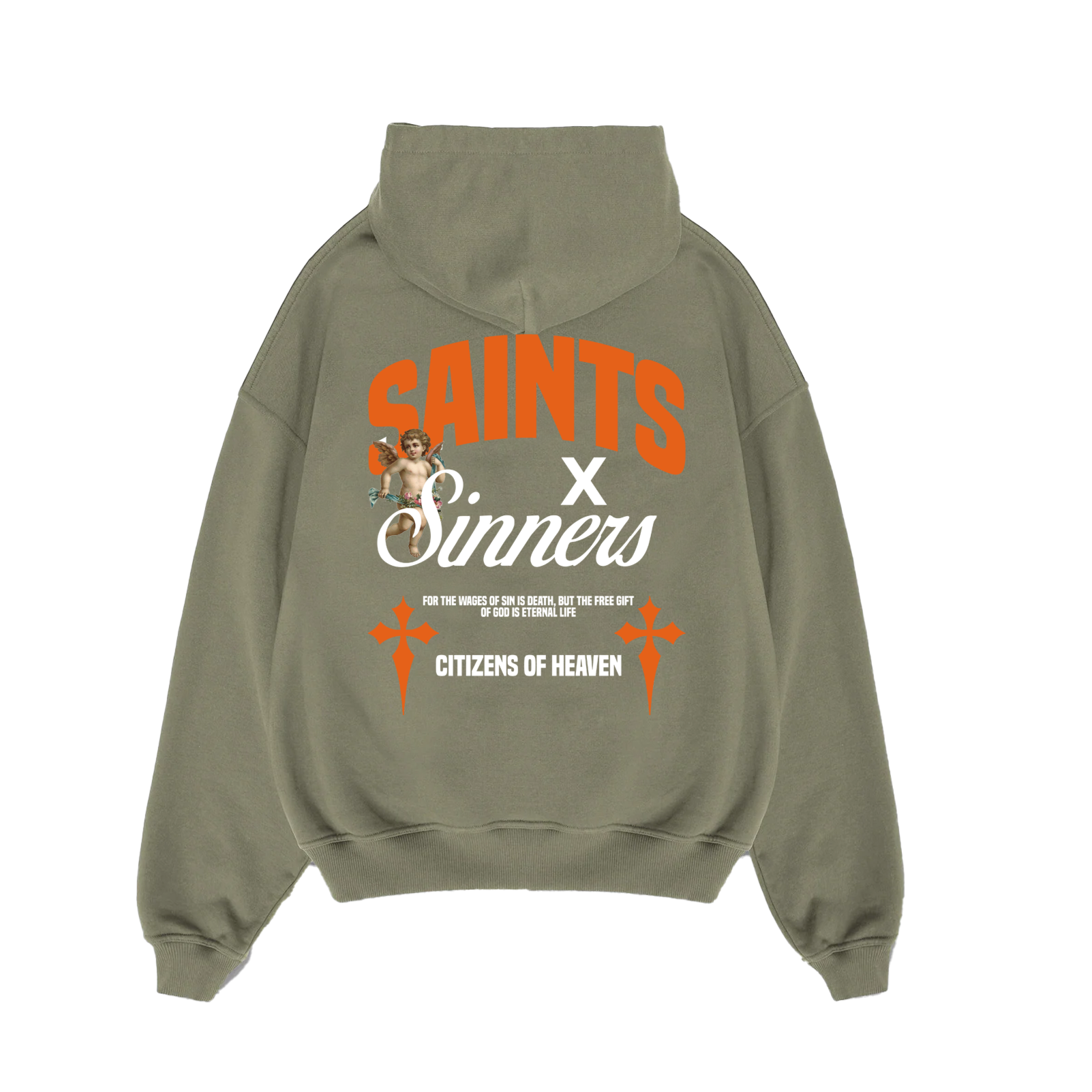 Saints x Sinners Hoodie- Olive