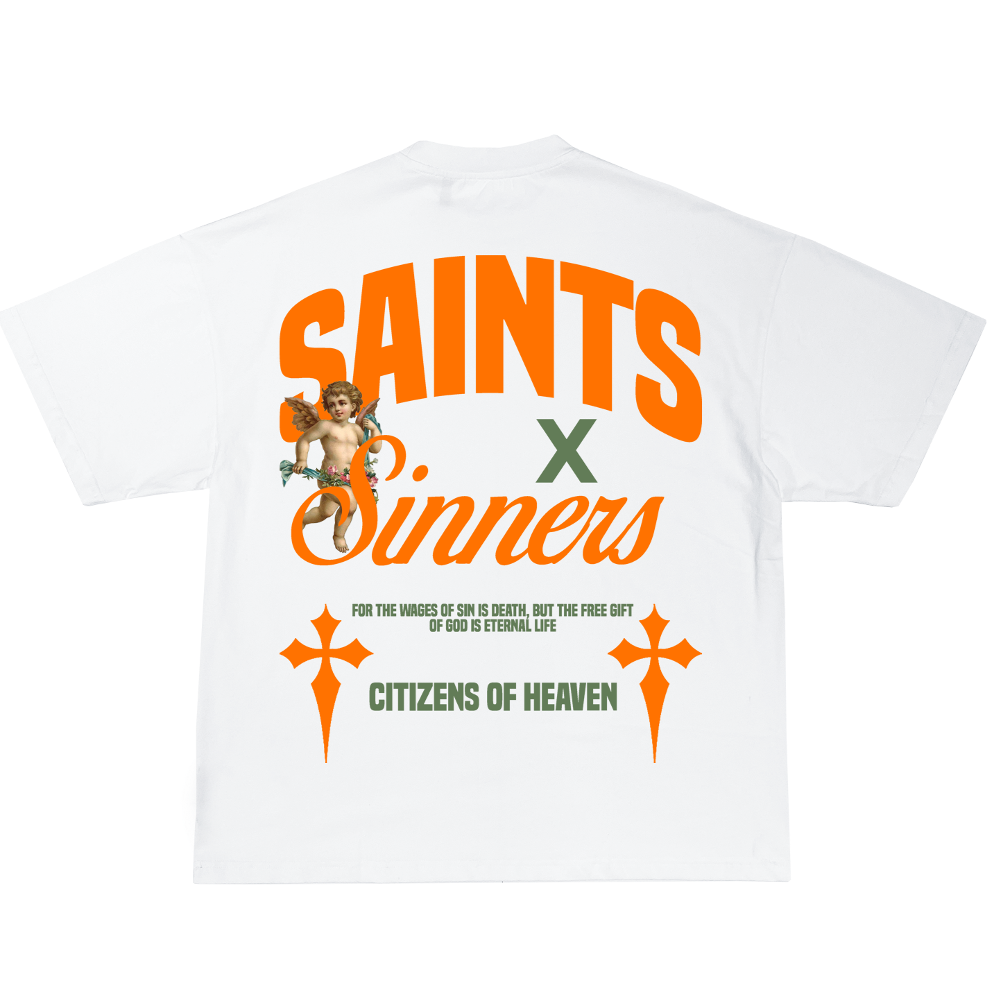 Saints x Sinners Tee- White