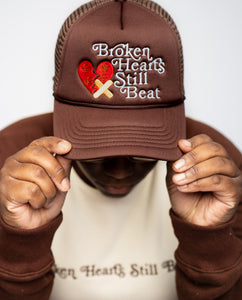 Broken Hearts Trucker-Brown