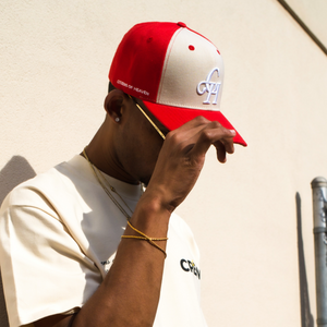 Citizens of Heaven Home Team Snapback- Red/Vintage White