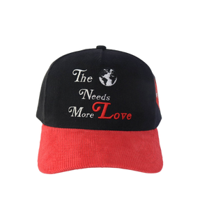 Love All Over Me Strapback Hat-Black